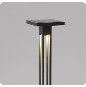 Современный открытый <span class=keywords><strong>3</strong></span> м 4 м 6 м садовый столб верхний свет водонепроницаемый алюминиевый светодиодный Ландшафтный уличный столб садовый светильник - Product Image 3