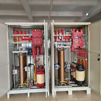 Stabilisateur de tension automatique SVC 500KVA, régulateurs/stabilisateurs de tension de compensation AVR, 3 phases, matériau en cuivre
