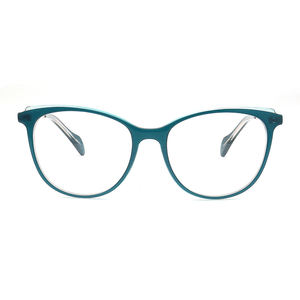 <span class=keywords><strong>Z506</strong></span> mode acétate lunettes femmes oeil de chat optique lunettes cadre à la mode myopie Prescription lunettes nouvelles lunettes colorées - Product Image 1