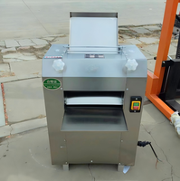 Machine automatique à étaler et à rouler la pâte à samosas et raviolis, moteur en acier inoxydable, capacité de 60 pièces/min pour l'industrie agroalimentaire