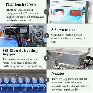 半自动熊软糖甘草果冻硬糖糖果制甜机 - Product Image 5