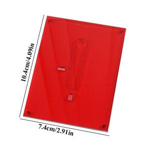 Marco de fotos <span class=keywords><strong>Polaroid</strong></span> personalizado, soporte de pantalla de escritorio de 3 pulgadas, marco de fotos con imán acrílico para decoración de la Oficina y el hogar - Product Image 4