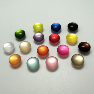 Khâu Nửa Bóng Hạt Ngọc Trai Nhựa Polyester Nhựa Áo Sơ Mi Nút Cho Phụ Nữ Của Ưa Thích Hàng Dệt Kim Có Thể Giặt Thiết Kế Cho Quần Áo - Product Image 3