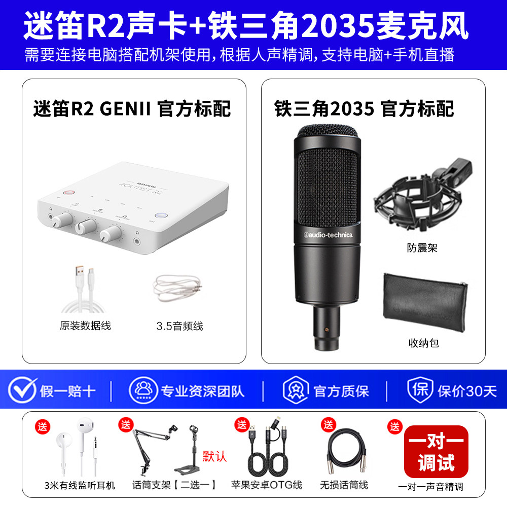 Ensemble MIDI R2 + AT2035