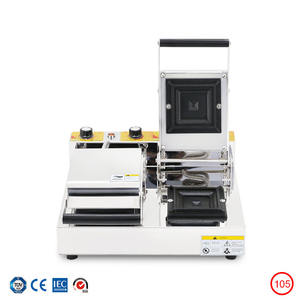 Sandwichera eléctrica de acero inoxidable, parrilla para el desayuno, tostadora, donut, pan, <span class=keywords><strong>Panini</strong></span>, prensa, máquina de gofres - Product Image 5