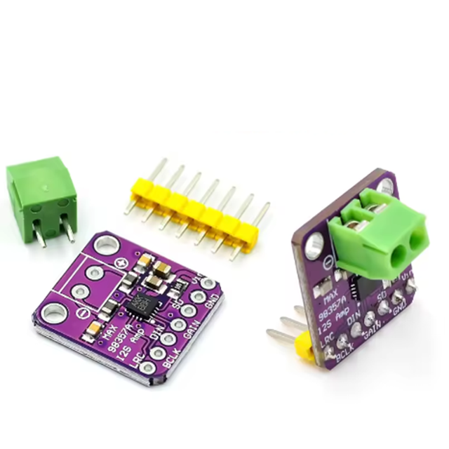 Max98357 I2S 3W Class D Amplifier Breakout Interface Dac Decoder Module Filterless Audio Board for Raspberry Pi Esp32