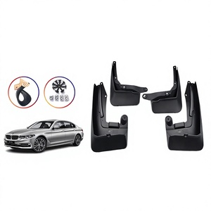 Garde-boue pour BMW Série 5 G30 G38 2017-2023, garde-boue en plastique noir, déflecteurs de pneus - Product Image 5