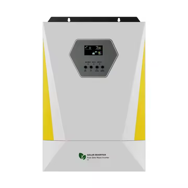 The Off-grid Solar Inverter Is Equipped with an MPPT and Has a Power of 6.2kw. Output Voltage :220/230/240VAC