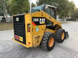 Mạnh mẽ Cat 246d Skid chỉ đạo Bộ nạp với cao-lift thiết kế và kèm theo cabin cho trang trại, xây dựng và ứng dụng công nghiệp - Product Image 4