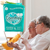 Couches jetables pour adultes : Noyau absorbant épais, feuille arrière respirante, anti-fuites pour personnes âgées et patients alités