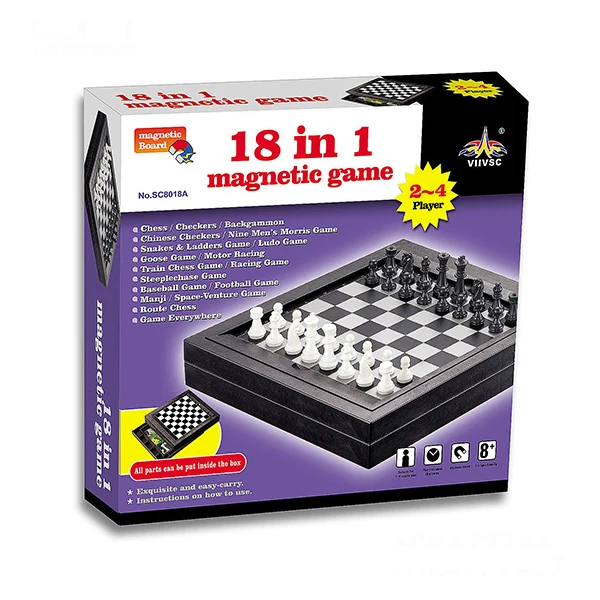 18 в 1, Многофункциональные Интеллектуальные Магнитные шахматные настольные игры