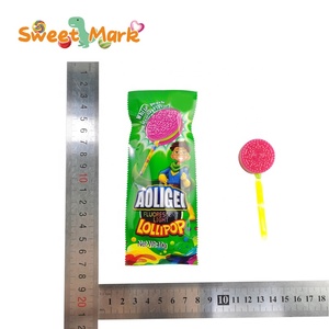 <span class=keywords><strong>Sucette</strong></span> en forme de biscuit Halal Mix de saveurs Bonbons durs <span class=keywords><strong>Sucette</strong></span> fluorescente - Product Image 3