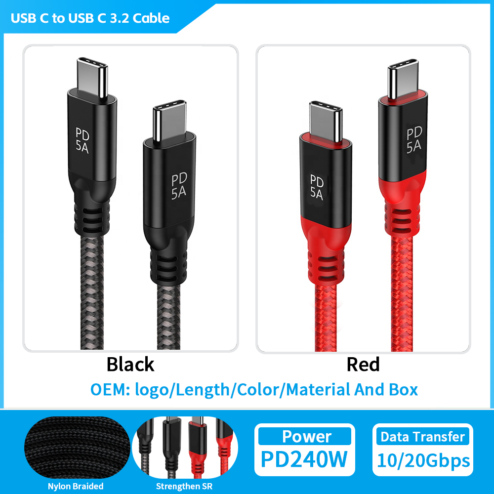 602-USB C VERS C [10/20 Gbps 240 W]