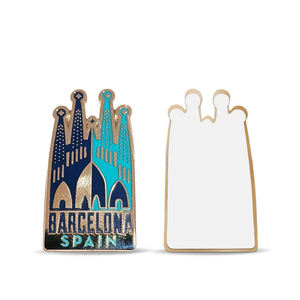 Pegatinas de esmalte españolas para teléfonos al por mayor, calcomanías para carcasas de teléfono, insignias, emblemas de bandera nacional, accesorios metálicos para celulares, regalo turístico personalizado - Product Image 2