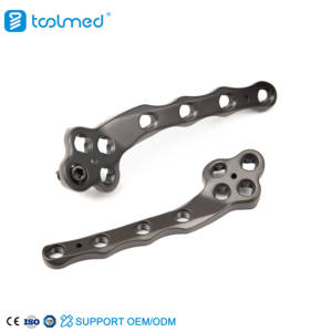 แผ่นล็อคไทเทเนียมอเนกประสงค์ TOOLMED TPLO III ประสิทธิภาพสูง - ได้รับการรับรองมาตรฐาน CE ระดับ III สำหรับวัสดุสิ้นเปลืองทางศัลยกรรมกระดูกสัตว์ - Product Image 1