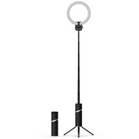 Anneau lumineux de 10 "avec support de trépied Portable avec sac de rangement support de téléphone pour vidéo maquillage réunion Tik Tok photographie