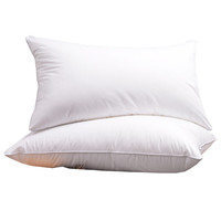 Oreiller de voyage de luxe à récupération rapide, insert en mousse à haute résilience 100% polyester, hôtels, motels, chambres à coucher