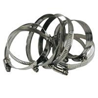 Colliers de serrage en acier inoxydable de type allemand, les plus efficaces, robustes, à couple élevé, pour tuyaux et flexibles