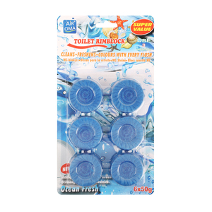 Tabletas Limpiadoras Automáticas para Inodoro, con Burbujas Azules, Producto de Limpieza para Baño y Hogar - Product Image 6