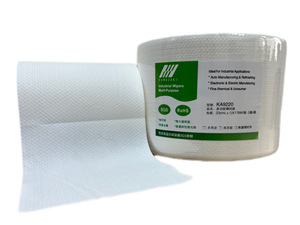 Advanced Multi-Purpose Disposable Cleaning <b>Wipes</b> 100% <b>Wood</b> Pulp Roll W23cm X176M Highly Effective for Industrial & Household Use - Product Image 2
