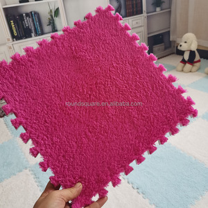 <span class=keywords><strong>Tapis</strong></span> de sol en peluche lavable 30x30CM à poser soi-même, à poils coupés, pour usage commercial, <span class=keywords><strong>chambre</strong></span> de <span class=keywords><strong>bébé</strong></span>, salon - Vente directe usine RTS - Product Image 3