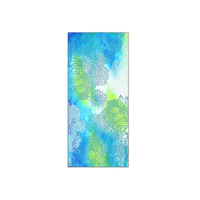 Custom Microfiber Antimicrobial Beach Towel Quick Dry Sand Free Large Bath Towel for Summer Travel and Home Use