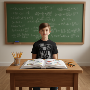 Camiseta Do The Math 67 Meme, camiseta gráfica negra para mujer, talla M - Product Image 3