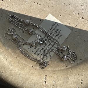 Collar de Plata de Ley S925 con Circonita, Estilo Retro, Personalizado, para Uso Diario, Cadena para Clavícula, Collares Elegantes - Product Image 1