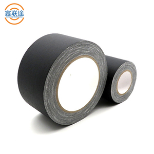 50mm X 50m resistente in vinile Non riflettente impermeabile adesivo facile strappo panno nero nastro adesivo - Product Image 5