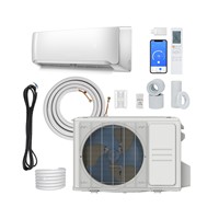 Inverter AC tanpa pipa Mini, pemanas pendingin, Inverter Ac Mini terpisah, pasar AS