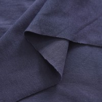 Tissu jersey double piqué, maille tricotée, fil de coton Ne21/1 + PE150D 210GSM, tissu gaufré respirant