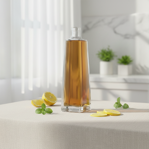 Botella de Tequila Vacía Transparente Rectangular de 500ml 700ml 750ml, Botella de Vidrio para Licor, Ginebra, Ron, Vodka, <span class=keywords><strong>Mezcal</strong></span> con Tapones de Corcho de Madera - Product Image 2