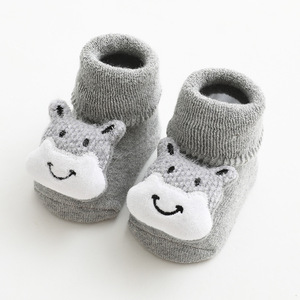 Calcetines gruesos de lana para niños de 3 años, calcetín para bebés de dibujos animados - Product Image 2
