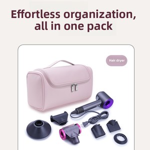 Bolsa de Cuero de Lujo <span class=keywords><strong>para</strong></span> Almacenamiento de Rizadores de Pelo <span class=keywords><strong>Dyson</strong></span>, Secador de Pelo Portátil, <span class=keywords><strong>Plancha</strong></span> de Pelo y Rizador de Pelo, Suministro Directo Transfronterizo - Product Image 2