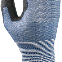 Gants de travail MaxiTough confortables en HPPE avec revêtement en polyuréthane PU sur la paume, conformes à la norme EN388 4X43C, antidérapants et résistants aux coupures