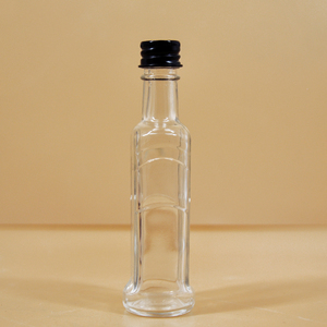 Wholesale 40ml Clear <strong>Mini</strong> Beverage Juice Coffee Wine Whisky Vodka Spirit Liquor Glass <strong>Bottle</strong> with Lids - Product Image 4