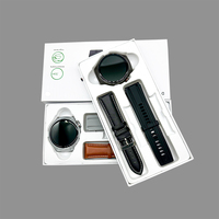 Reloj Inteligente D11--Watch4 2 en 1 Ultra con 2 Correas de Metal, Goma y Nailon de 49 mm, Cargador Inalámbrico, Llamadas por Bluetooth, Control por Aplicación