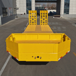 Oferta Especial: Semirremolque de Plataforma Baja de 3 Ejes para Trabajo Pesado, 60-80t, de Acero, <span class=keywords><strong>13m</strong></span>, para Transporte de Equipos - Product Image 4