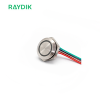 Top Selling 1NO 1NC Mini Aluminum Safety Waterproof Control Push Button Switch for Elevator Systems