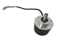 Encodeur Rotatif PIE5810-5000-G5-24C 58mm, Arbre Solide 10mm, Fixation par Bride, 5000PPR, DC10-24V, NPN, Collecteur Ouvert, Câble Radial 5M