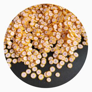 Chocolat beignets polymère argile tranche arrose pour bricolage artisanat minuscule mignon gâteau en plastique klei boue particules téléphone déco - Product Image 5