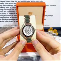 Montre automatique squelette en céramique de luxe personnalisée pour femme, design unique, verre minéral, fermoir papillon, résistance à l'eau 3 ATM, cadeau
