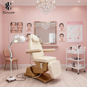 Moderno Masajeador Eléctrico de Columna Plegable y Ajustable, Camilla de Masaje para Spa, para Uso en Salones de Belleza y Hoteles - Product Image 4