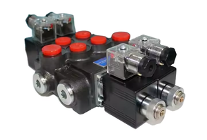Vanne de commande directionnelle hydraulique à solénoïde de haute qualité pour chargeuse sur pneus - Product Image 2