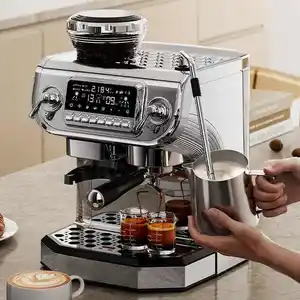 Beste Großhandel Büro Home Commercial Halbautomat ische Espresso Kaffee maschine Barista Cafe Kaffee maschine Verkauf Fabrik