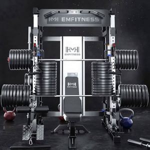 Comprehensive Multi-Functional Portable Eco-friendly Integrated Smith Machine Station Home Gym Equipment Durable <b>ABS</b> Steel MR - Product Image 2