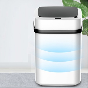 2023 hot sale smart waste bin Indoor/Outdoor Smart Bin Touchless Trash