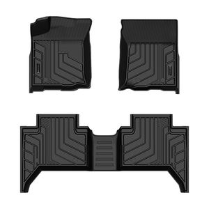 เสื่อปูพื้นรถยนต์ Tpe,พรมเช็ดเท้าหน้าหลังรถสำหรับ Toyota Tacoma <span class=keywords><strong>2016</strong></span> + วัสดุ TPE คุณภาพสูง - Product Image 4