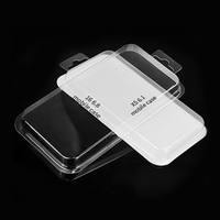 Logo personnalisé de haute qualité couverture transparente PVC téléphone portable étui pour téléphone portable boîte d'emballage emballage blister transparent