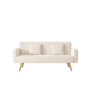 Canapé-lit <span class=keywords><strong>convertible</strong></span> moderne, pliable, inclinable, en tissu, avec cadre en bois, pour appartement, salon - Product Image 6